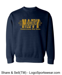 FHS Navy JROTC Sweatshirt Design Zoom